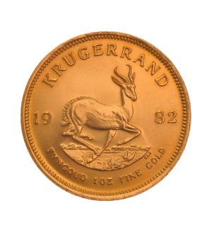 Moneda Krugerrand Oro 1 oz 1982