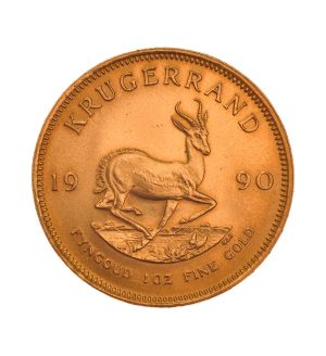 Moneda Krugerrand Oro 1 oz 1990