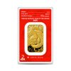 reverso-lingote-argor-heraeus-oro-1oz-ano-de-la-serpiente-2025 Perspectiva frontal del reverso del lingote de oro Año de la Serpiente de Argor Heraeus de 1oz de 2025, que muestra a la serpiente enrroscada sobre sí misma