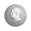 Perspectiva frontal de la cara de la moneda de plata Koala Australiano de 1oz de 2025, que muestra el rostro del monarca Carlos III