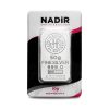 Perspectiva frontal del lingote de plata de 50gr de Nadir Metal Rafinery