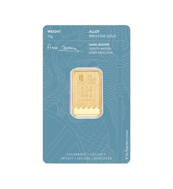 Lingote Oro Britannia 10 g Royal Mint