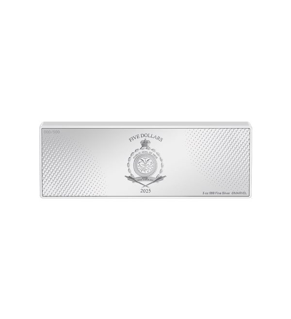 Moneda Iron Man vs. Ultron Plata Policromada 3 oz 2025