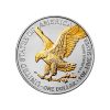 Moneda Toro Liberty Plata Policromada 1 oz 2025