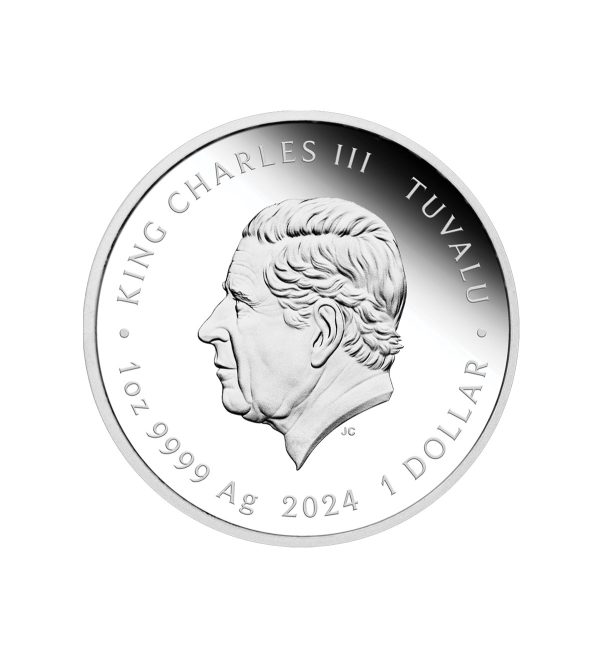 Moneda Michelangelo Plata Policromada 1 oz 2024 — Tortugas Ninja