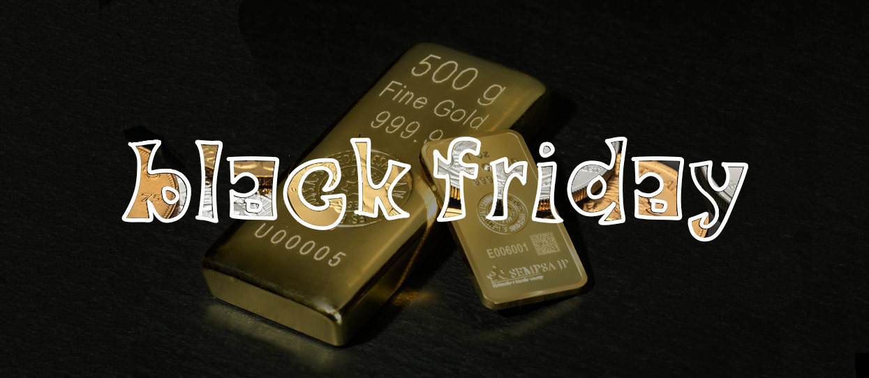 Cartel del Black Friday de Invermoneda