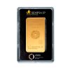 lingote-sempsa-jp-oro-100gr Perspectiva frontal del lingote de oro Sempsa JP de 100gr