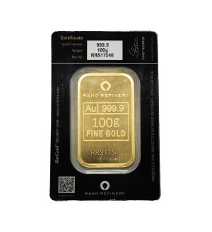Lingote Loxodonta Africana 100 g Oro Minted
