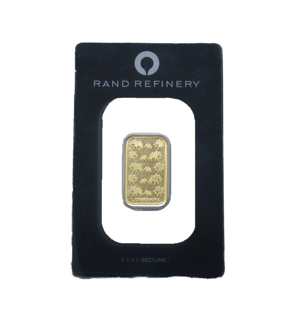 Lingote Loxodonta Africana 10 g Oro Minted