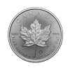 Perspectiva frontal de la cruz de la moneda de plata Maple Leaf de 1oz de 2026