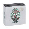 Moneda Zoretsvit Plata Policromada 1 oz 2026 — Pysanka ucraniano