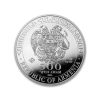 Perspectiva frontal de la cara de la moneda de plata Arca de Noé de 1oz de 2026