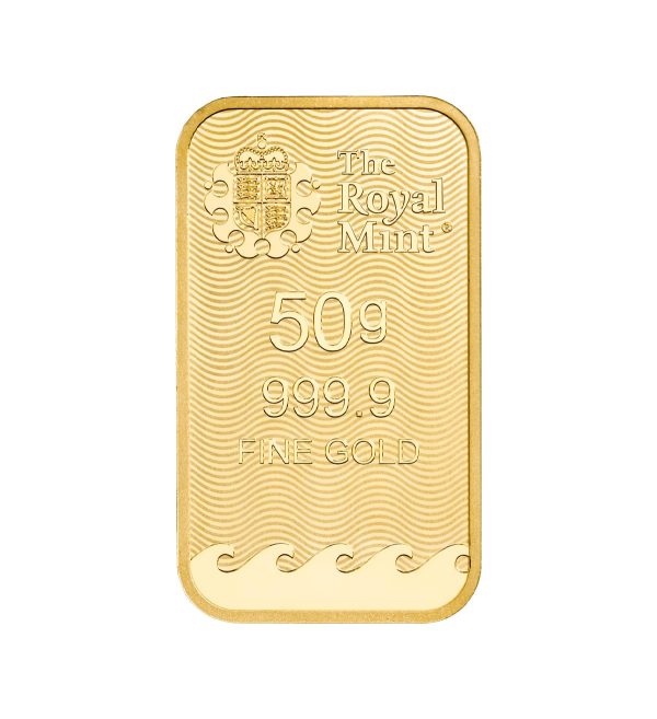 Lingote Oro Britannia 50 g Royal Mint