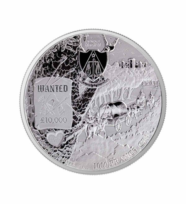 Moneda Robin of the Hood Plata 1 oz 2024 — Serie Sherwood