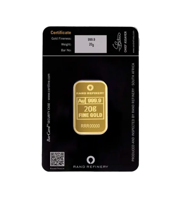 lingote-loxodonta-africana-20-g-oro-minted Lingote Loxodonta Africana 20 g Oro Minted