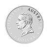 Perspectiva frontal de la cara de la moneda de plata Koala de 1oz de 2026