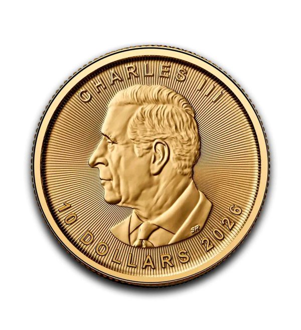 Moneda Maple Leaf Oro 1/4 Oz 2026