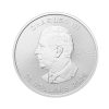 cara-moneda-grand-maple-leaf-plata-5oz-2026 Perspectiva frontal de la cara de la moneda de plata Grand Maple Leaf de 5oz de 2026