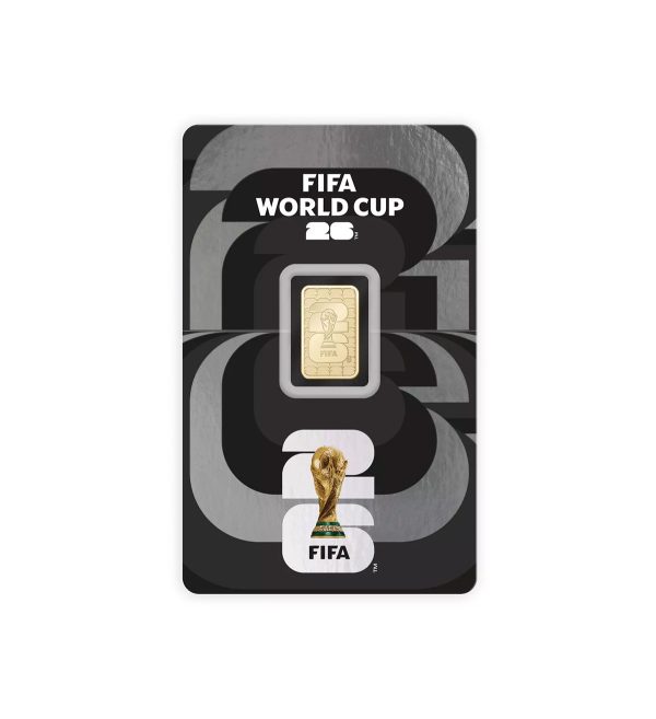 lingote-oro-sempsa-fifa-1g Perspectiva frontal del lingote de oro Sempsa de la FIFA de 1 gramo