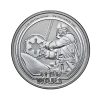 moneda-darth-vader-plata-1oz-2026 Perspectiva frontal de la cruz de la moneda de plata Darth Vader de 1oz de 2026, perteneciente a la colección de Star Wars