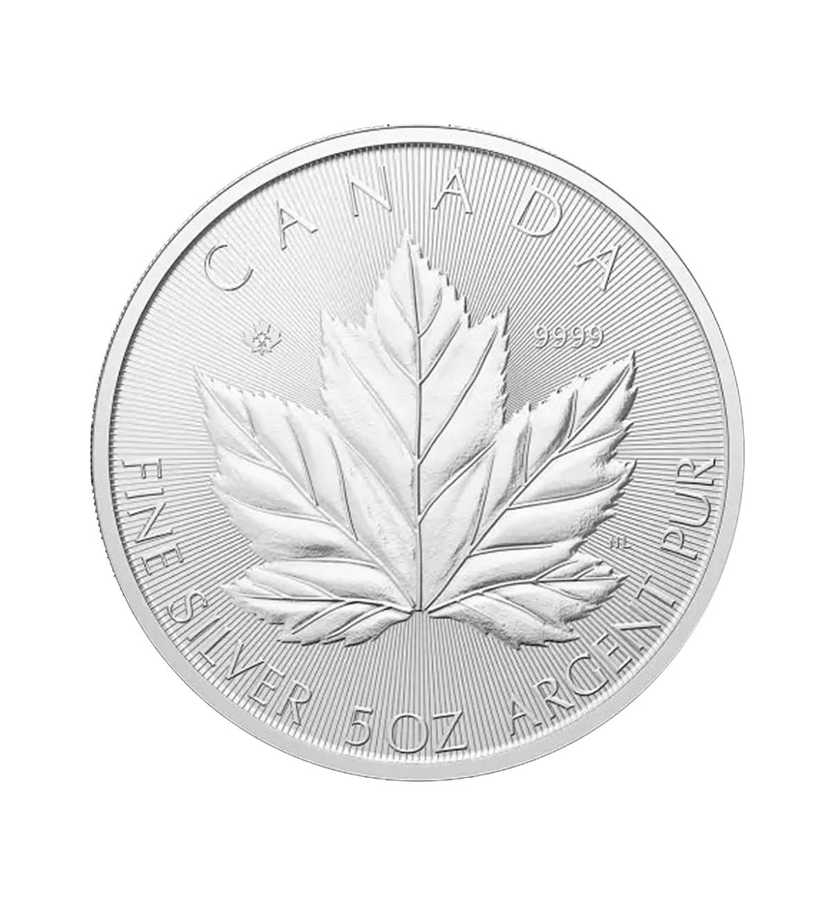 Moneda Grand Maple Leaf Plata 5 Oz 2026